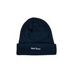 Бини Supreme x New Era Cross Box Logo Beanie 'Navy' 2
