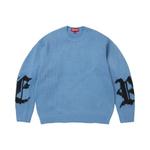 Свитера Supreme Cross Stitch Logo Sweater 'Blue' 1
