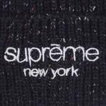 Бини Supreme Rainbow Speckle Beanie «Тёмно-синяя» 3