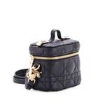 Lady Dior Vanity Case Cannage Quilt Lambskin Micro crossbody bag 2