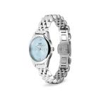 Ophelia Mini Ice Blue Silver - Женские часы из нержавеющей стали DW Официальные аутентичные оригинальные 5