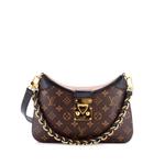 LV Twinny Handbag Monogram Canvas and Reverse Monogram Canvas with Leather shoulder bag 1