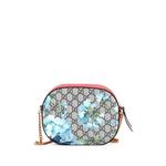 Мини-сумка через плечо Chain Wallet Blooms Print GG Coated Canvas 2