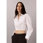 Кроп-рубашка на молнии из хлопкового поплина - Calvin Klein Jeans 1