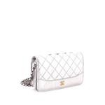 Gabrielle Wallet on Chain Quilted Aged Calfskin crossbody bag 3