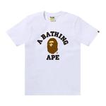 Топы BAPE College Tee 'Белый' 1
