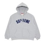 Худи Supreme Arc Thermal Zip Up Hooded Sweatshirt 'Heather Grey' 1