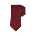 micro-pattern silk tie 2