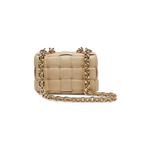 Сумки через плечо Bottega Veneta Chain Cassette Bag 'Каша/Золото' 2