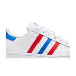 Кроссовки adidas Superstar 'White Red Blue' 2