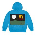 Толстовка Cactus Plant Flea Market x McDonald's 24/7 с капюшоном «Blue Moon» 1