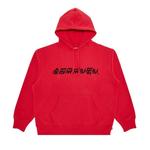 Худи Supreme Blackletter Hooded Sweatshirt 'Watermelon' 1
