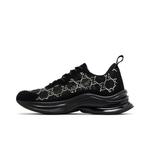 Кроссовки Gucci Wmns Run Sneaker 'GG Crystal - Black' 3