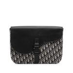 Клатч Oblique Canvas and Leather Saddle A4 Pouch (2022 год) 1