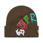 Шапки-бини Supreme New Era Arc Beanie 'Brown' 1
