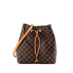 Сумка-ведро NeoNoe Damier with Leather MM 1