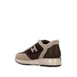 logo-patch panelled sneakers 4
