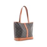 Маленькая сумка на плечо Cabas Tote Triomphe Coated Canvas 2