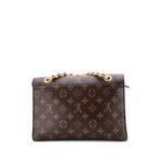 Victoire Handbag Monogram Canvas and Leather shoulder bag 2