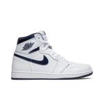 Повседневные баскетбольные кроссовки Air Jordan 1 Retro High OG 'Metallic Navy' 1