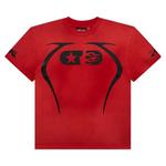 Футболки Hellstar Warm Up T-Shirt 'Red' 1