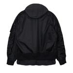 Бомберы Nike x Sacai Layered Bomber Jacket 'Black' 2