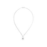 Ожерелья Gucci Sterling Ghost Tag Necklace 'Black' 1