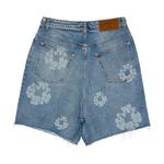Шорты Denim Tears Laser Wreath Denim Short 'Light Wash' 2