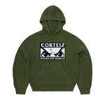 Худи Corteiz Huey Knit Hoodie «Оливковый» 1