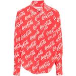 Рубашка с принтом из коллаборации с Coca-Cola 1