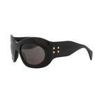 Очки-щитки Gucci Shield Sunglasses 'Black/Grey' 2