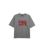 Футболка оверсайз Fuck Love с логотипом 1