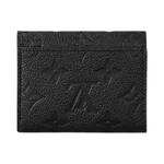 Кошельки Louis Vuitton Zoé Wallet 'Black Monogram Embossed Empreinte Cowhide Leather' 2