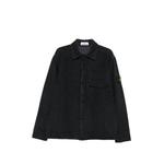 logo-patch overshirt jacket 1