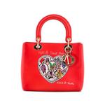 Сумка-сэтчел Lady Dior Bag Limited Edition Niki de Saint Phalle Embroidered Leather среднего размера 1