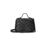 Сумки с ручкой Gucci GG Marmont Mini Top Handle Bag 'Black' 2