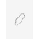 Кольцо Nola Shimmering Wave Ring в серебристом цвете 1