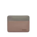 logo-plaque clutch bag 1
