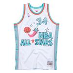 Топ All Star 96 Hakeem Olajuwon Swingman из коллаборации с NBA 1