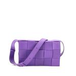 Cassette Maxi Intrecciato Leather crossbody bag 1