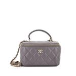 Маленькая сумка через плечо Classic Top Handle Vanity Case с цепочкой 1