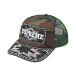 Кепки Supreme Western Embroidered Mesh Back 5-Panel 'Woodland Camo' 1