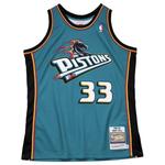 Топ NBA Detroit Pistons 98 Grant Hill Authentic Road 1