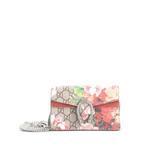 Сумка через плечо Dionysus Bag Blooms Print Super Mini из канваса с узором GG 1