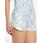 Leocorno print silk shorts 5