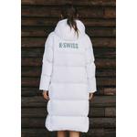ЖЕНСКАЯ ДЛИННАЯ ПУХОВАЯ КУРТКА С ЛОГОТИПОМ K-SWISS 2