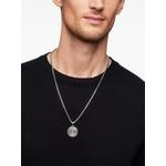 Серебряная подвеска St. Christopher с бриллиантами (34.5 мм) 2