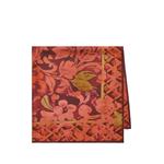 floral-print silk scarf 1