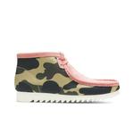 Кроссовки A Bathing Ape x Clarks Wallabee 'Coral Combi' 1