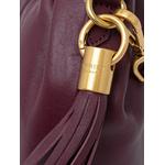 tassel-detail ruched shoulder bag 4